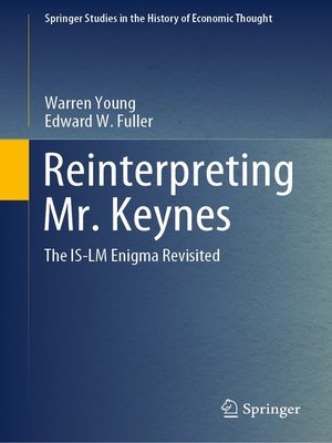 cover image of Reinterpreting Mr. Keynes